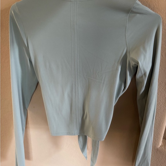 LuluLemon Light Blue Long Sleeve Top - Picture 2 of 2